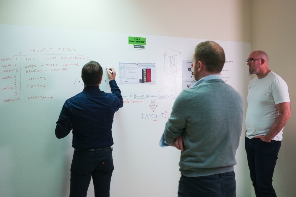 Whiteboard Magnetic, FenestraPro, architects, customer, collaboration 5